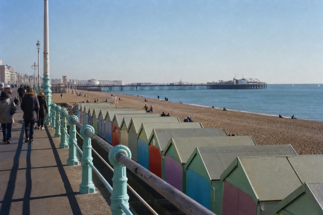 How do you get along the seafront? in Brighton