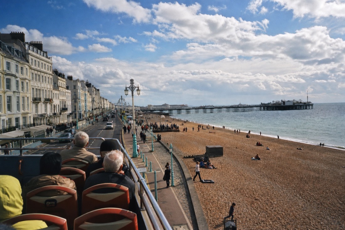 How do you get to the Lanes and North Laine? in Brighton