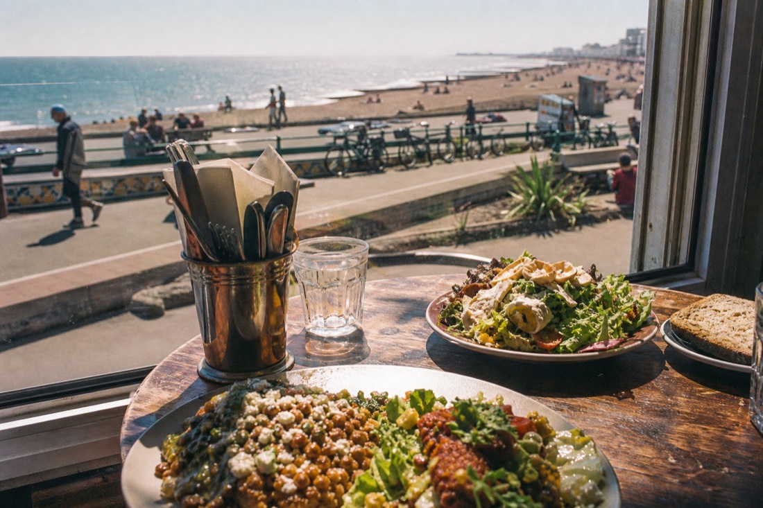 Fish and chips in Brighton