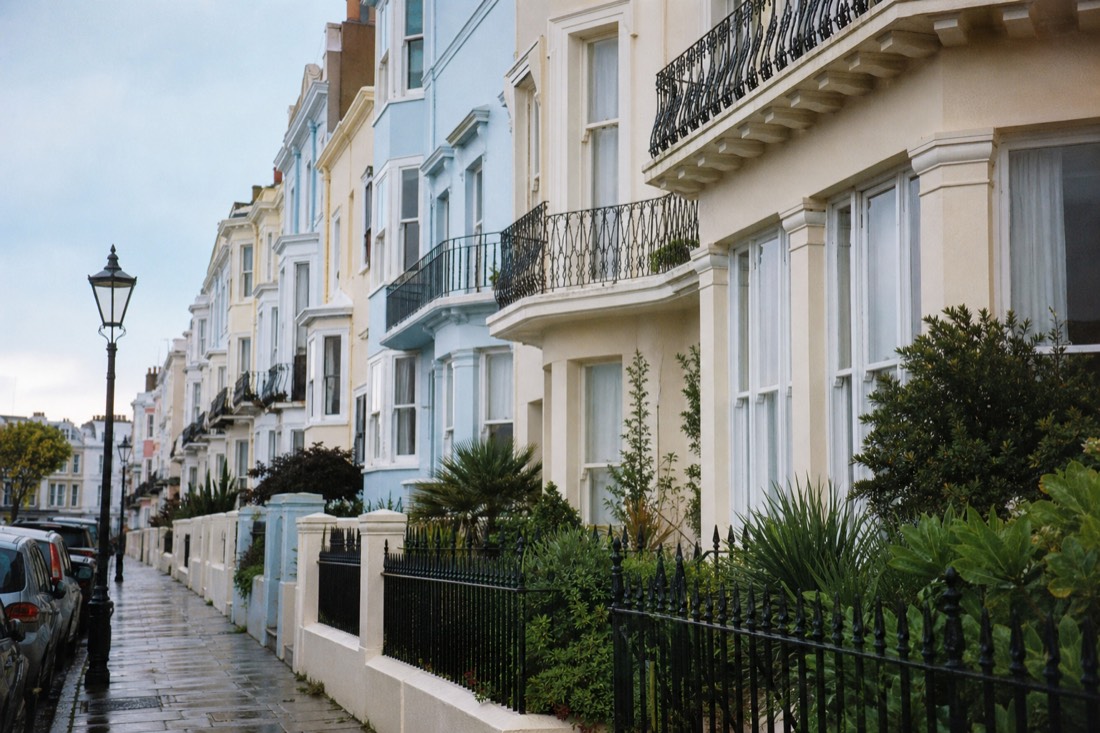 Where are Hove's beach huts and beach? in Brighton