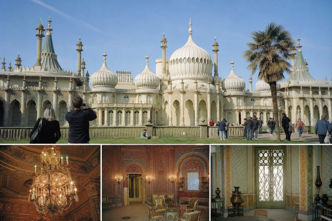 What should you see inside the Royal Pavilion? in Brighton