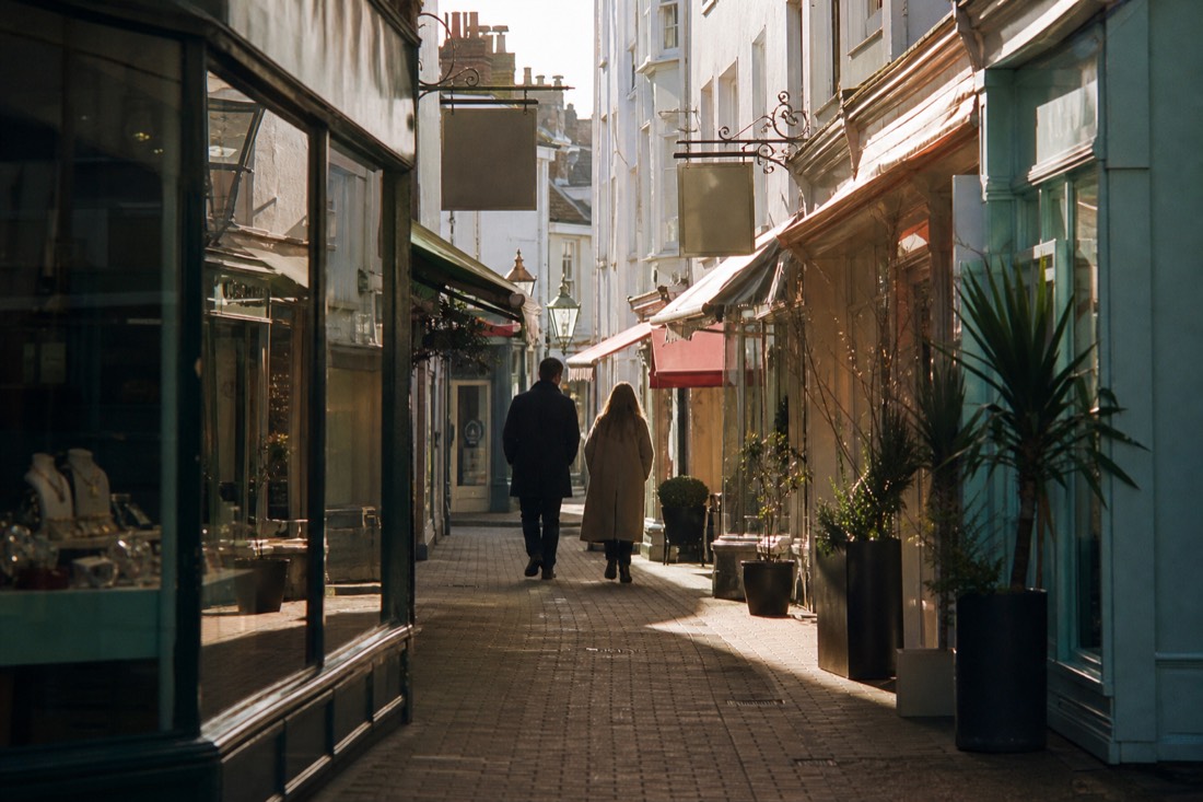 What is the difference between The Lanes and North Laine? in Brighton