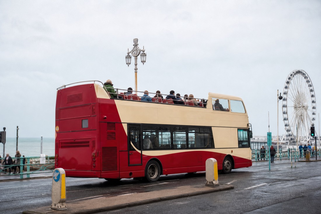 Where do you buy and redeem a Brighton bus tour ticket? in Brighton
