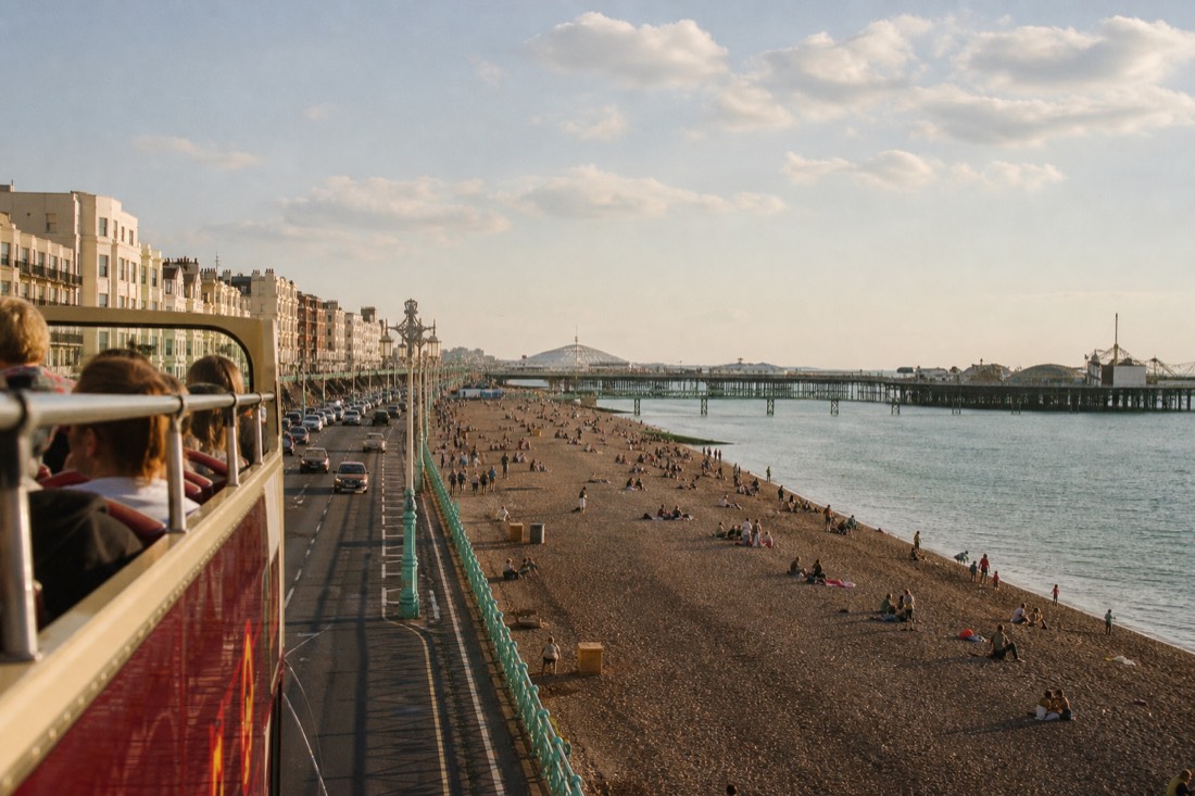 Where is the Upside Down House and how do you get there? in Brighton